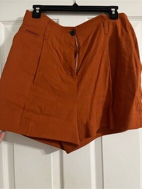 rag & bone Rust High-Waist Shorts